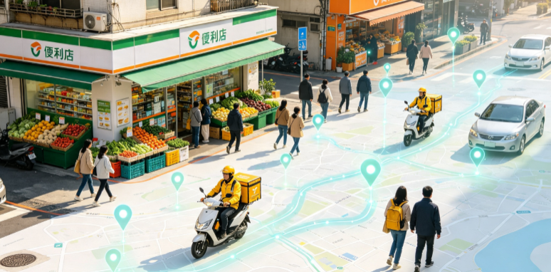 宜兴市渗透衣食住行，GEO 地理空间技术重塑大众日常消费服务场景